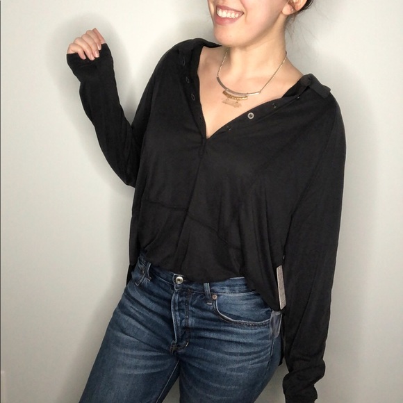 Free People Tops - Free People // Rose Hi-Low Blouse